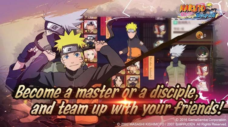 Naruto Slugfest: The world's first Naruto 3D MMO Open World Mobile Game