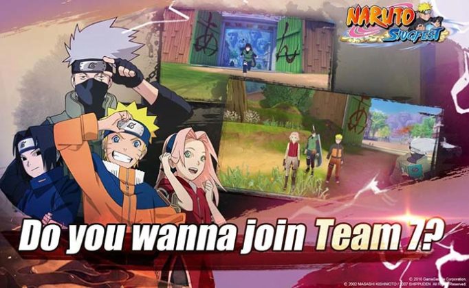 Naruto Slugfest: The world's first Naruto 3D MMO Open World Mobile Game