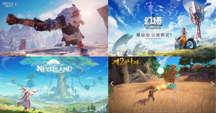 Upcoming openworld mobile MMORPGs similar to Genshin Impacts anime style
