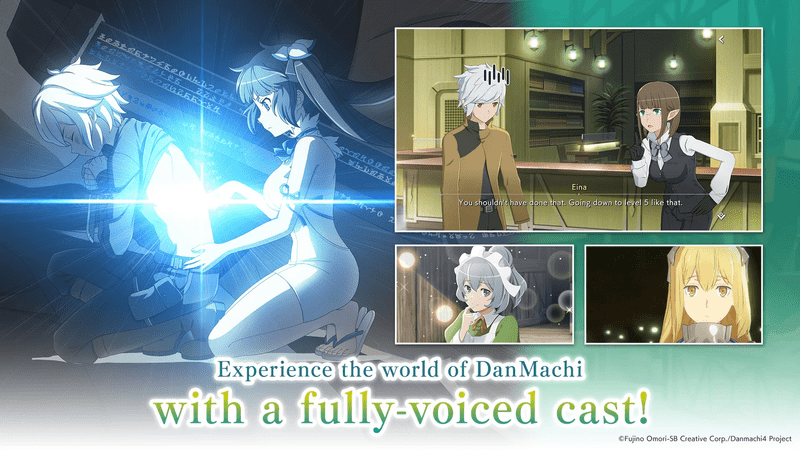 Danmachi Battle Chronicle Mobile Game Pre-Registration Opens